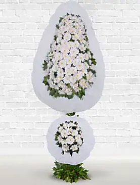 2 göbekli ayaklı sepet