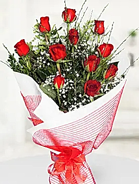 11 kırmızı gül buket